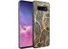 imoshion Design hoesje Samsung Galaxy S10 - Bladeren / Zwart