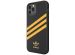 adidas Originals Samba Backcover iPhone 12 (Pro) - Zwart / Goud