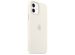 Apple Silicone Backcover MagSafe iPhone 12 (Pro) - White