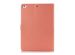 Klavertje Bloemen Bookcase iPad 6 (2018) 9.7 inch / iPad 5 (2017) 9.7 inch - Peach