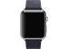 Apple Leather Band Modern Buckle Apple Watch Series 1-9 / SE - 38/40/41 mm / Series 10 - 42 mm - Maat L - Blauw