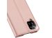 Dux Ducis Slim Softcase Bookcase Samsung Galaxy A12 - Rosé Goud