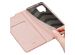 Dux Ducis Slim Softcase Bookcase Samsung Galaxy A12 - Rosé Goud