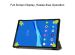 Design Hardcase Bookcase Lenovo Tab M10 Plus - Groene Plant