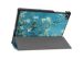 Design Hardcase Bookcase Lenovo Tab M10 Plus - Groene Plant