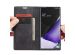 CaseMe Bookcase Samsung Galaxy Note 20 Ultra - Zwart