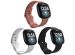 imoshion Siliconen bandje Multipack voor Fitbit Versa 4 / 3 / Sense (2) - Zwart / Wit / Oranje