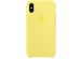 Apple Silicone Backcover iPhone X - Lemonade