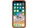 Apple Silicone Backcover iPhone X - Peach