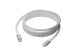 dbramante1928 re-charge - Braided oplaadkabel - USB-C naar Lightning - 2 meter - Wit