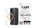 PanzerGlass CARE Urban Combat Case MagSafe iPhone 16 - Transparant / Peach