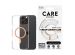 PanzerGlass CARE Urban Combat Case MagSafe iPhone 16 Pro Max - Transparant / Peach