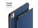 Dux Ducis Domo Bookcase iPad Pro 13 (2024) M4 - Donkerblauw