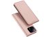 Dux Ducis Slim Softcase Bookcase Xiaomi 13 - Rosé Goud