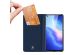 Dux Ducis Slim Softcase Bookcase Oppo Find X3 Lite - Donkerblauw