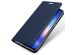 Dux Ducis Slim Softcase Bookcase Oppo Find X3 Lite - Donkerblauw