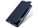 Dux Ducis Slim Softcase Bookcase Oppo Find X3 Pro 5G - Donkerblauw