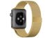 WiWu Milanese band Apple Watch Series 1-10 / SE / Ultra (2) - 42/44/45/46/49 mm - Goud