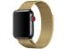 WiWu Milanese band Apple Watch Series 1-10 / SE / Ultra (2) - 42/44/45/46/49 mm - Goud