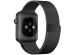 WiWu Milanese band Apple Watch Series 1-10 / SE / Ultra (2) - 42/44/45/46/49 mm - Zwart