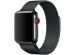 WiWu Milanese band Apple Watch Series 1-10 / SE / Ultra (2) - 42/44/45/46/49 mm - Zwart