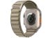 WiWu Alpine nylonband Apple Watch Series 1-10 / SE / Ultra (2) - 42/44/45/46/49 mm - Olive Green