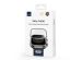WiWu Easy install gehard glazen screenprotector met rand Apple Watch Series 4-6 / SE - 44 mm - Zwart