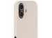 Holdit Silicone Case iPhone 16 - Light Beige