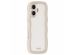 Holdit Wavy Case iPhone 16 - Light Beige / Transparent