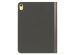 Tucano Elements folio case iPad 10 (2022) 10.9 inch - Zwart