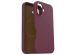 OtterBox Symmetry Cactus leren Backcover iPhone 16 - Maroon Bells