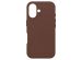 OtterBox Symmetry Cactus leren Backcover iPhone 16 - Rich Adobe Brown