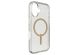 ZAGG Milan Snap Case met MagSafe iPhone 16 - Gold Glitter