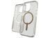 ZAGG Milan Snap Case met MagSafe iPhone 16 Pro - Gold Glitter