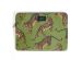 Wouf Laptop hoes 13-14 inch - Laptopsleeve - Daily Olive Leopard