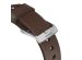 Nomad Modern Band van leder Apple Watch Series 1-9 / SE - 38/40/41 mm / Series 10 - 42 mm - Bruin/Zilver