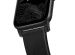 Nomad Modern Band van leder Apple Watch Series 1-10 / SE / Ultra (2) - 42/44/45/46/49 mm - Zwart/Zwart