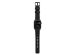 Nomad Modern Band van leder Apple Watch Series 1-10 / SE / Ultra (2) - 42/44/45/46/49 mm - Zwart/Zwart