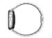 Nomad Magnetische stalen schakelband Apple Watch Series 1-10 / SE / Ultra (2) - 42/44/45/46/49 mm - Zilver