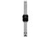 Nomad Magnetische stalen schakelband Apple Watch Series 1-10 / SE / Ultra (2) - 42/44/45/46/49 mm - Zilver