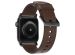 Nomad Modern Band van leder Apple Watch Series 1-9 / SE - 38/40/41 mm / Series 10 - 42 mm - Bruin/Zwart