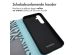 imoshion Design Bookcase Samsung Galaxy S23 FE - Black Blue Stripes