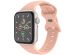 imoshion Siliconen⁺ bandje Apple Watch Series 1-9 / SE - 38/40/41 mm / Series 10 - 42 mm - Vintage Rose - Maat S/M