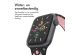 imoshion Sport⁺ bandje Apple Watch Series 1-10 / SE / Ultra (2) - 42/44/45/46/49 mm - Maat M/L - Black Pink