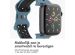 imoshion Sport⁺ bandje Apple Watch Series 1-10 / SE / Ultra (2) - 42/44/45/46/49 mm - Maat M/L - Celestial Teal & Black