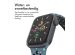 imoshion Sport⁺ bandje Apple Watch Series 1-10 / SE / Ultra (2) - 42/44/45/46/49 mm - Maat M/L - Celestial Teal & Black