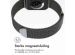 imoshion Milanees magnetisch bandje Apple Watch Series 1-10 / SE / Ultra (2) - 42/44/45/46/49 mm - Maat S - Space Grey