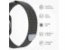 imoshion Milanees magnetisch bandje Apple Watch Series 1-10 / SE / Ultra (2) - 42/44/45/46/49 mm - Maat S - Space Grey