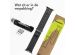 imoshion Stalen bandje Apple Watch Series 1-10 / SE / Ultra (2) - 42/44/45/46/49 mm - Zwart