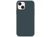 Valenta Luxe Leather Backcover iPhone 13 - Blauw